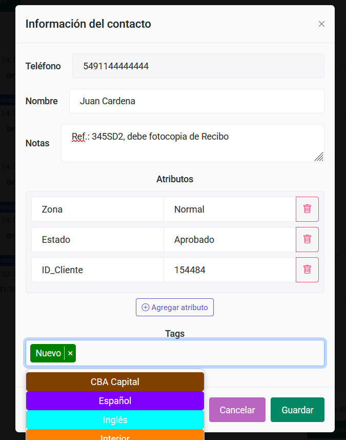 Edit Contact