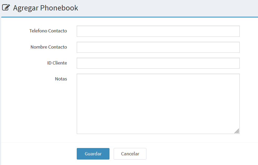 הוספת PhoneBook
